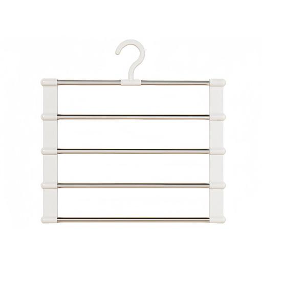 Многоярусная вешалка для брюк из нержавеющей стали, вешалка для брюк, вращающийся на 360 градусов крючок, складная конструкция, брюки