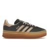 Gazelle Bold Grey Magic Beige Gum Женские кроссовки Серо-Шесть Кремово-Белые IE0428
