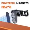 Adjustable Magnetic Phone Holder Phone Holder Clamp  Gym Forklift Kitchen