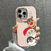 N102 Счастливого Рождества и Нового года Мягкие чехлы для телефонов iPhone 16 Pro Max Xiaomi 11 Lite Redmi 13C Note 11s Покрытие Рамка Защитная крышка для камеры Задняя крышка