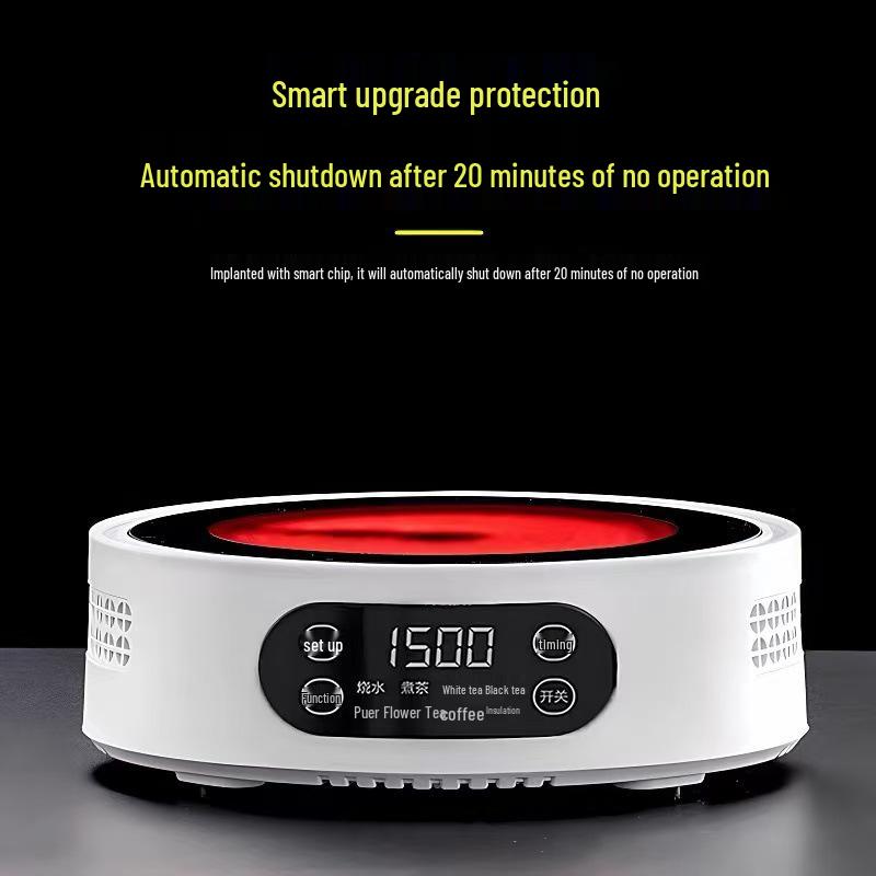 Mi Керамический 1500 Вт Мини Чайник и Индукционная Плита - Автоматический Подогрев, Компактный Дизайн для Дома