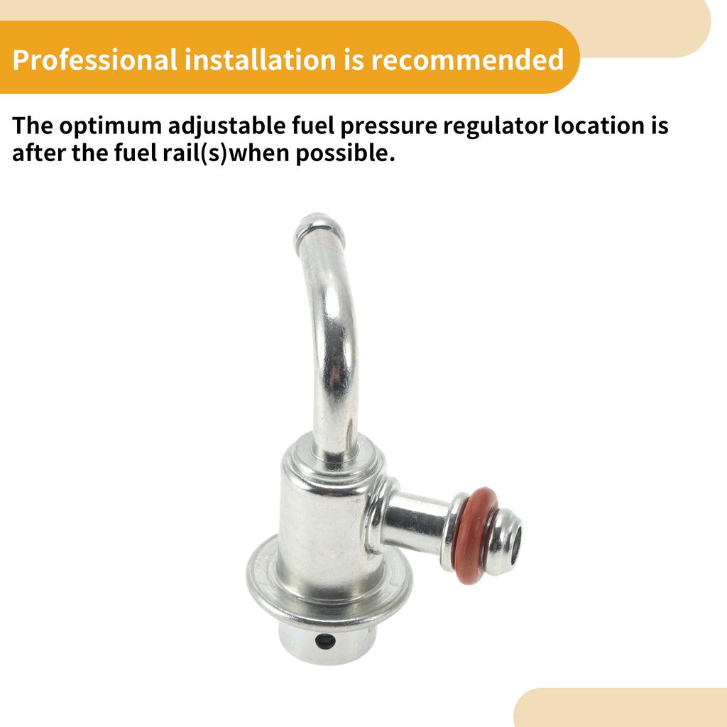 UXCELL Fuel Pressure Regulator for Honda Civic 2003-2004 No.16015S5A930 Metal 20-70 Psi