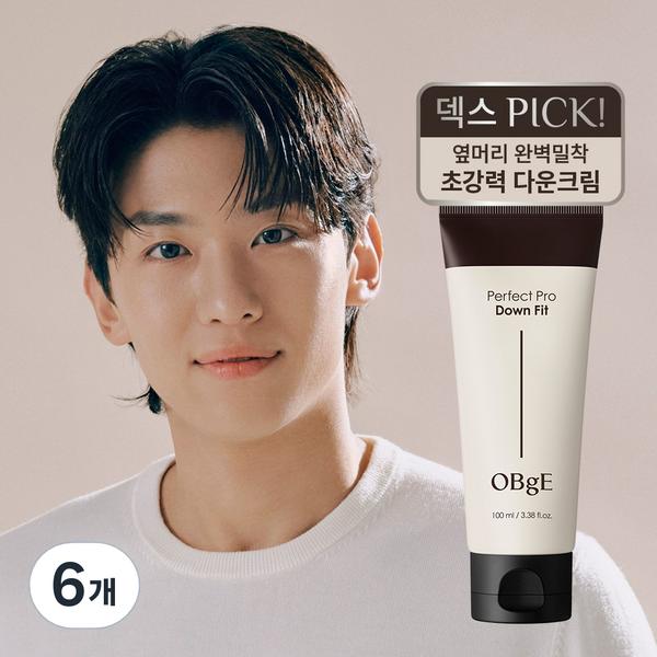 OBge Objet Perfect Pro Down Fit Brush + перчатки + щипцы + набор для химической завивки, 100 мл, 6 шт.