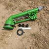 2 Pieces Agricultural Sprinkler Fine Mist Rotary Irrigation Spray Water Cannon Sprinkler High Pressure for Orchard