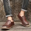 Мужская кожаная обувь ручной работы, мокасины, повседневные удобные мужские лоферы, кожаные туфли без застежек, мужская обувь на плоской подошве, распродажа, прогулочная обувь