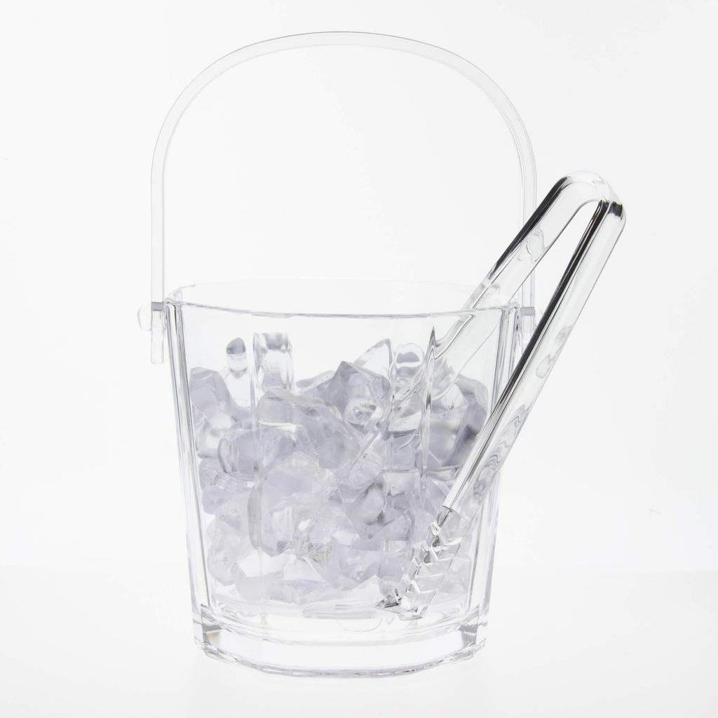 Toyo Sasaki Glass Ice Bucket Rabin Made In Japan Ice Container Ice Bucket Ice Container J-55176