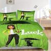 3pcs Luck Quilt Cover Set, Soft and Cozy Bedroom, Guest Room and Dorm Decorative Bedding 3-Piece Set 1 Quilt Cover + 2 Pillow Shams.Q065