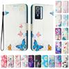 The Butterfly Family Luxury Painted Leather Case Wallet Book Style Cover for Vivo Y20,Y35,Y51A,Y56,V27,Y78,V29,Y27,Y33S,Y19,V29E,Y17S,Y30,S19...