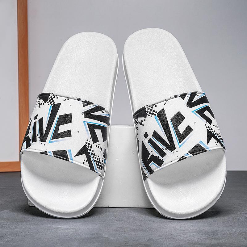 Summer outerwear trendy fashion soft bottom non-slip slipper men's slippers