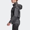 adidas X Stella McCartney Run Ult Куртка Цветные Блоки Печатный Капюшон Тканая Куртка Женская Куртка Серый EA2162