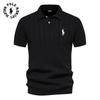 Ralph Lauren 2026 Весна/Лето Вышивка Новый Мужской Шерстяной Поло-Свитер Вязаная Рубашка Короткий Рукав Воротник Мужская Футболка Топ