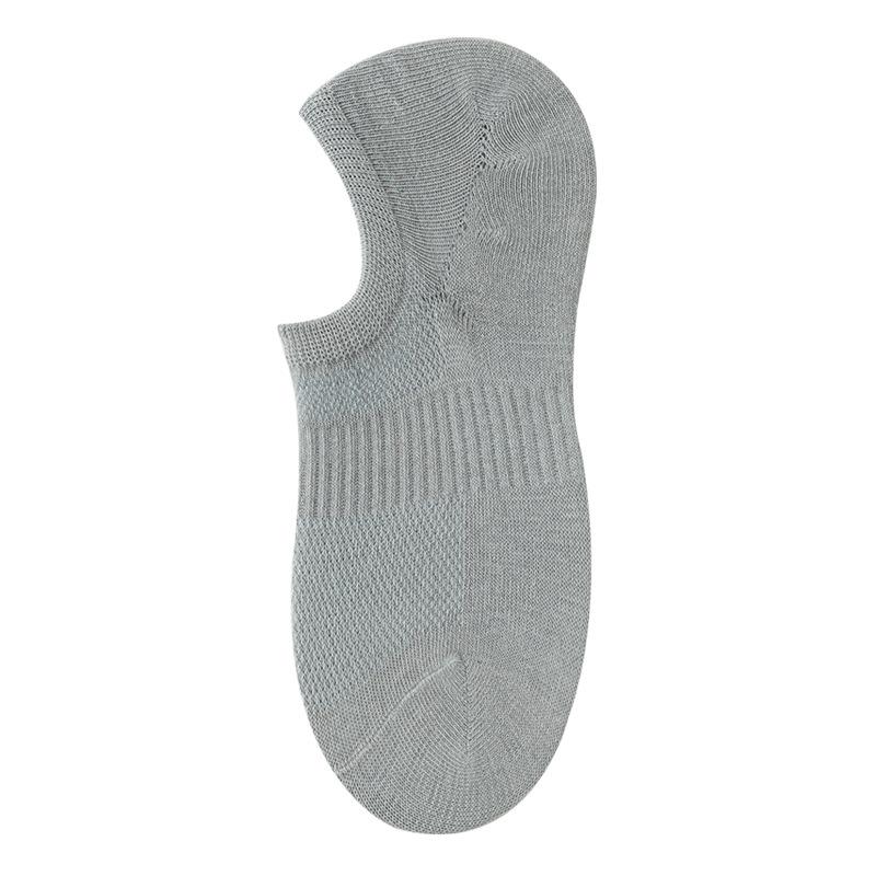 Мужские весенне-летние короткие носки, сетчатые невидимые хлопковые носки, не скатывающиеся носки-лодочки, не сползающие и невидимые носки