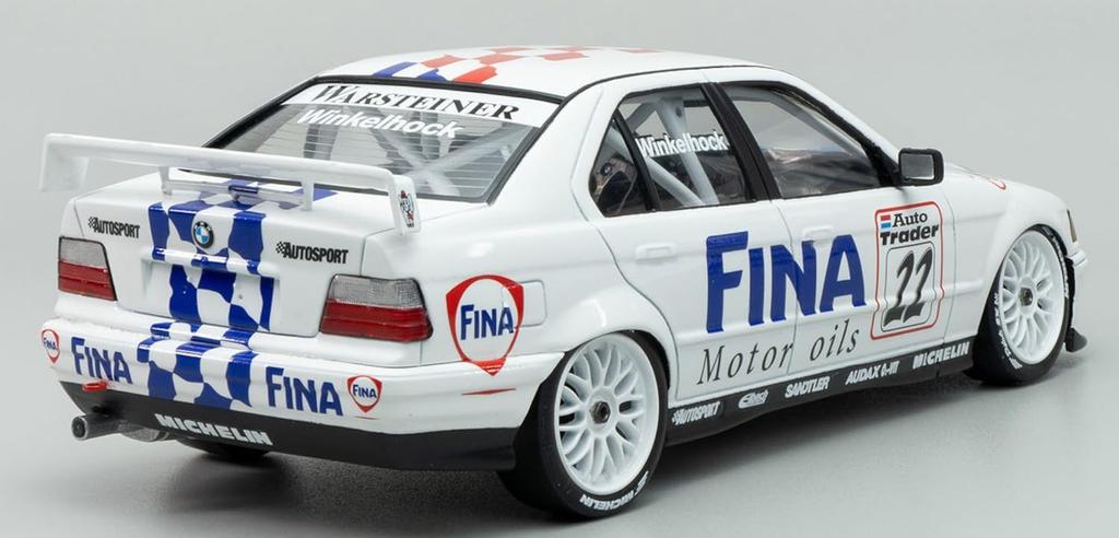 BMW 320i E36 1996 BTCC Browns Hatch Winner Plastic Model BX24045 Platz/BEEMAX 1/24