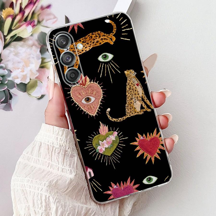 Case for Samsung Galaxy M34 M54 M55 5G New design TPU Silicone Soft Cover for Samsung M546B M556B M346B Coque Protective Capa