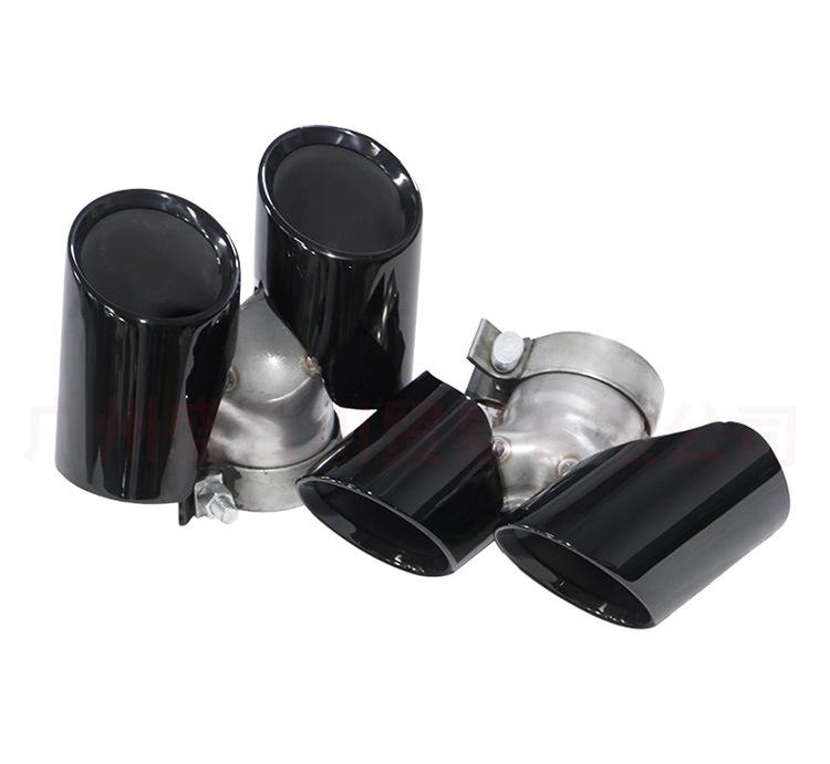 Совместимо с Porsche 911.1/2 2016-2018 гг.: Модифицированный глушитель выхлопной трубы с четырьмя выходами из нержавеющей стали.