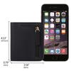 Ultra-thin women's short wallet multi-functional PU coin purse wallet