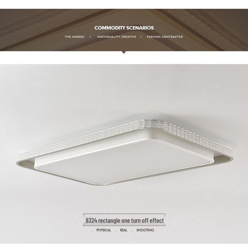 Скандинавский Минималистичный Современный Потолочный Светильник для Гостиной, Холла, Столовой и Спальни - Высококлассный и Атмосферный Дизайн