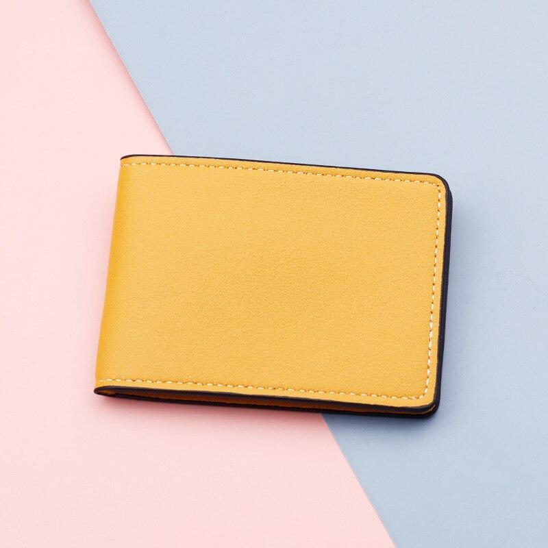 Ультратонкий автомобильный держатель для документов, удостоверения личности, для мужчин и женщин, держатель для карт из искусственной кожи, кошелек, чехол-кошелек