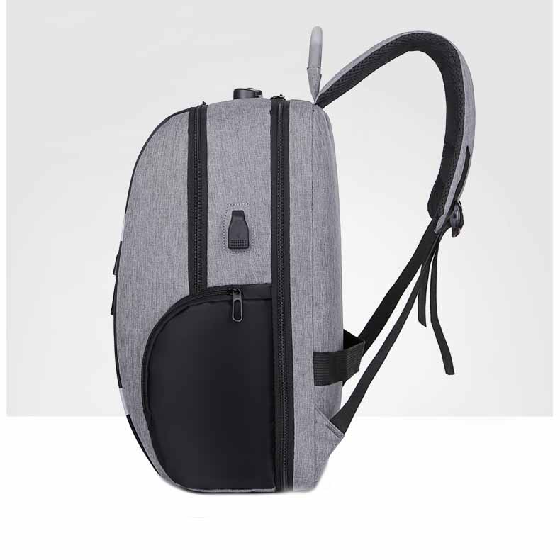 Многофункциональный деловой рюкзак для ноутбука, USB-зарядка, ночное отражение, мужская сумка-рюкзак, повседневная сумка