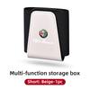 BBDL1 For Alfa Romeo Car Multi-functional Storage Box Cards Phone Key Pocket Self Adhesive For Alfa Romeo 159 Giulietta Giulia 147 Mit