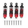 RC Car Shock Absorbers Kit 62mm Absorbing Vibration Aluminium Alloy Shock Absorber Damper Set for 1 10 RC Crawler