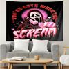 1PC Ghostface Night Horror K-pop music group Tapestry Accessories for Bedroom,Livingroom, dormitory Room Wall Decor Fan Birthday Gifts