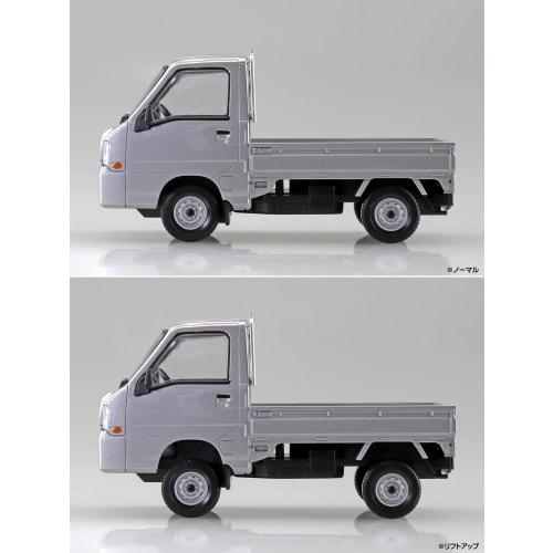 Aoshima Bunka Kyozai Масштаб 1/32 Rakupla Сборный набор № 05-SS Subaru Sambar Truck Серебристый металлик Предварительно окрашенный пластиковый набор (Автомобиль)