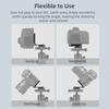 Quick Release Plate Aluminium Alloy Foldable L Shaped Camera Quick Release Plate with 1 4in and 3 8in Screw Hole for