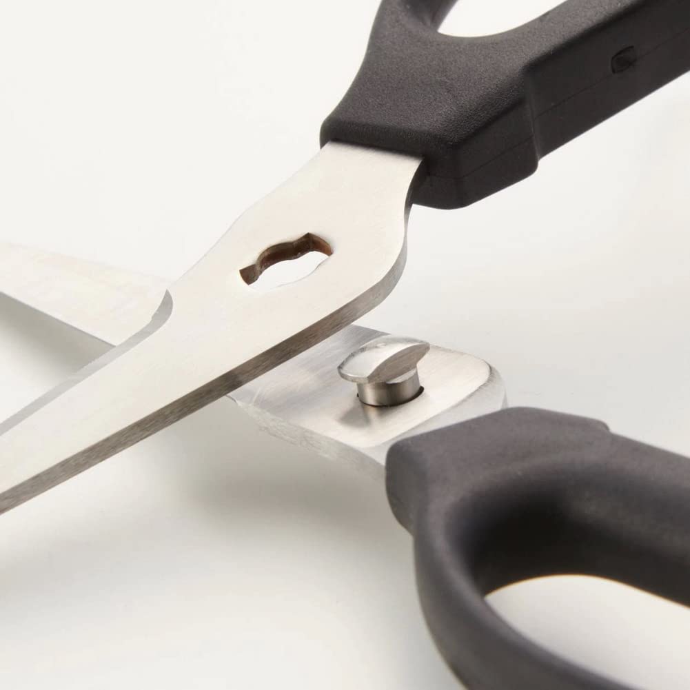 MUJI Разборные и моющиеся кухонные ножницы, серебристые, прибл.. 20см,