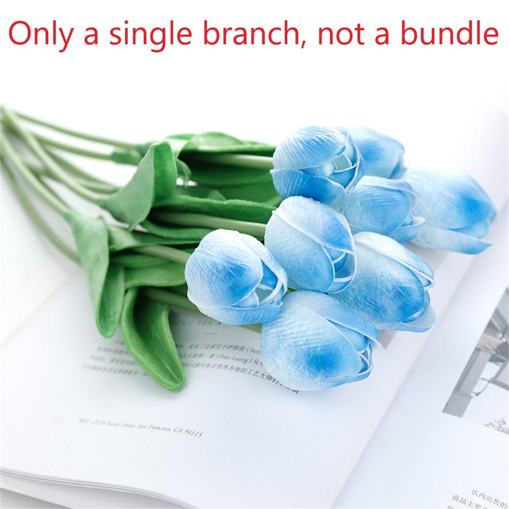 Миниатюрный искусственный тюльпан Bunga Tiruan Hand Bouquet Beauty в вазе