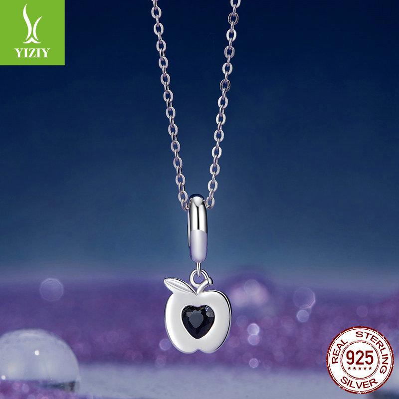 Серия Магия Отравленное Яблоко DIY Подвеска Аксессуары, Темный Ветер Серебро S925 Браслет с Бусинами