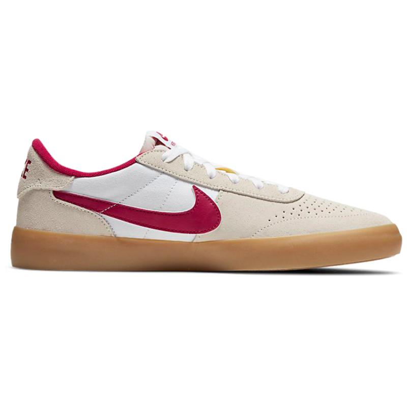 Nike Sb Heritage Vulc 'Summit White Cardinal Red' Skateboard Shoes CD5010-100
