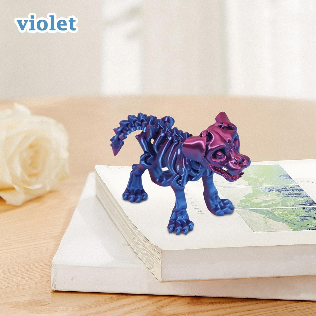 3D-печать Скелет Собака Активность Сустав Животное Модель Самодельная Игрушка Украшения Творческие Украшения Ремесла