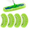 4 шт. Чехол для швабры для маленьких и больших досок с эластичной отделкой для глубокой очистки, многоразовые моющиеся насадки для швабры для Swiffer