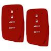 Red Remote Fob Key Cover Case Fit For Lexus NX300H NX200T LX570 GS450H GS350 ES350 GS200T ES300H