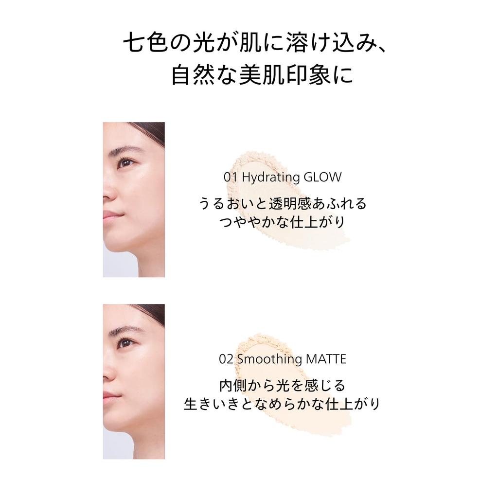 Shiseido Makeup Essence Skin Setting Powder 01 Hydrating Glow 7г Пудра для лица Рассыпчатая пудра Уход за кожей Сыворотка Сухая Shiseido Без отдушек Кожа,