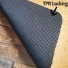 Grip Welcome Doormat Outdoor Imitation Coir Floor Mat TPR Backing UV Printed Mud Scraping Foot Mat Rubbing Entrance Door Mat