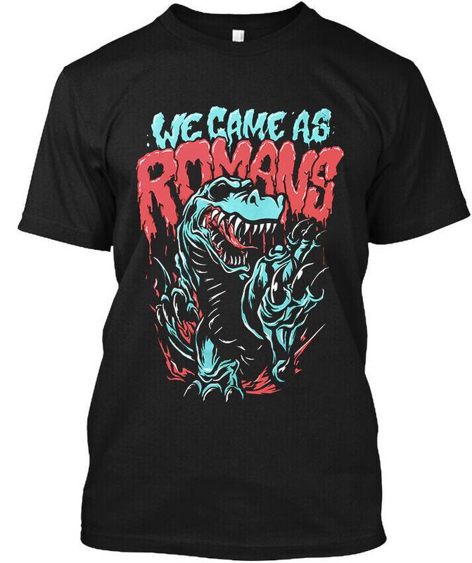 Limited New We Came As Romans American Group Music Retro Art Logo Unisex T-shirt Graphic Tee