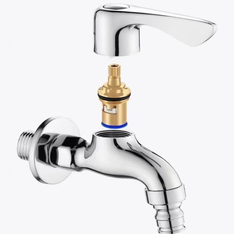 Универсальные Replacement Tap Valves Латунные Керамические Дисковые Внутренние Клапаны для Смесителя для Ванной Комнаты, По Часовой Стрелке Или Против Часовой Стрелки