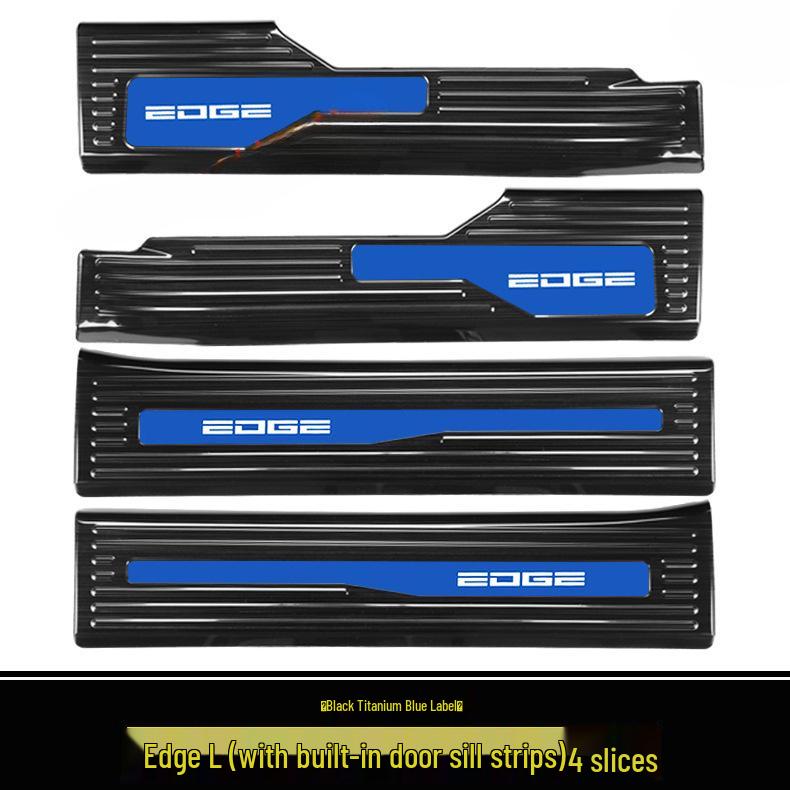 2023-2025 Ford Edge L: Door Sill Strips, Welcome Pedals, Stainless Steel Trunk Protector, Decorative Stickers