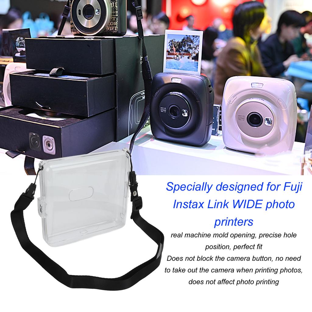 Protective Clear Case Crystal Protective Shell for Fujifilm Instax Link Wide Printer