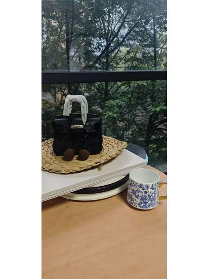 Jllycat Cute Fluffy Platinum Doll Crossbody Elf Handbag