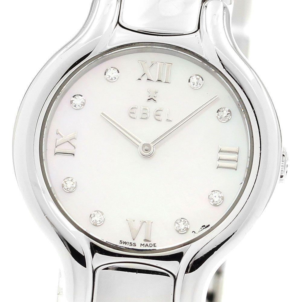 Б/у Ebel EBEL E9157471 Beluga 8P Алмазный Кварцевый Женский _913633