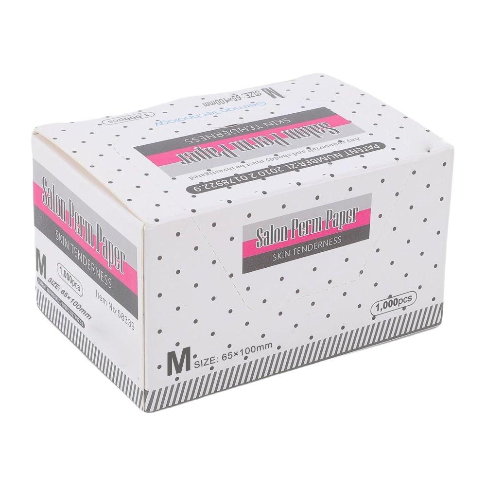 1000pcs Breathable Hair End Papers Ultra Thin Hair Styling Paper Hair Perm Paper Hair Styling