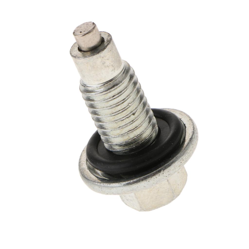 Magnetic Oil Drain Bolt Metal Engine Oil Pan Plug Gasket Anti Friction Oil Plug for Car Maintenance