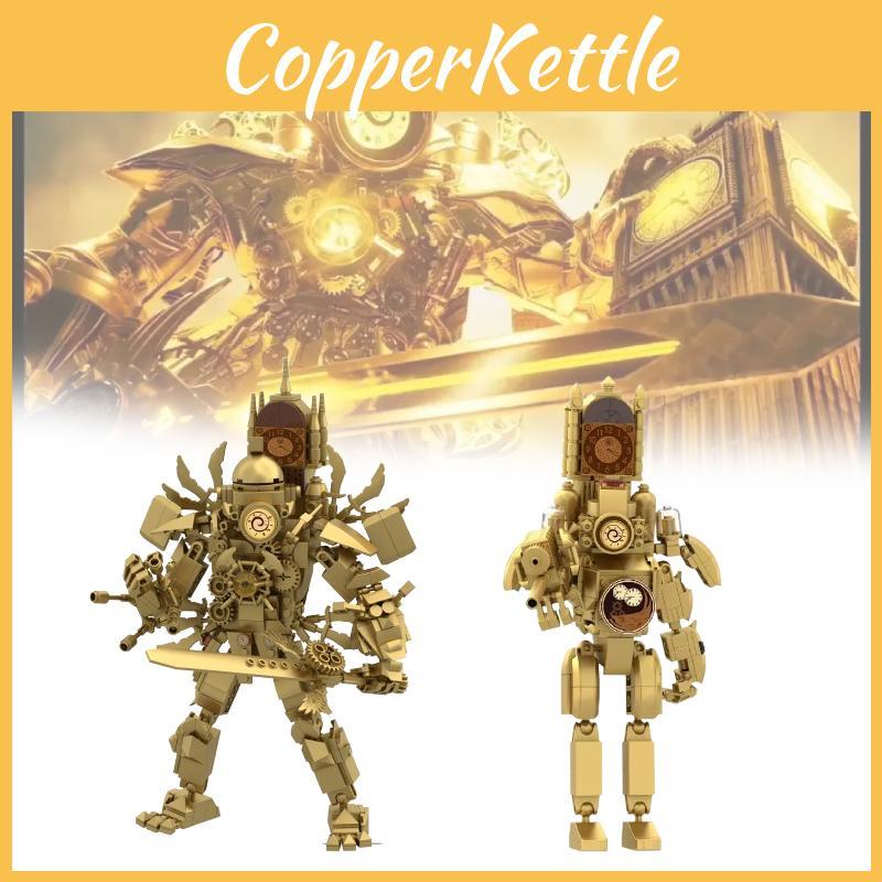 Набор блоков Skibidi Toilet из АБС-пластика для любителей креативного строительства