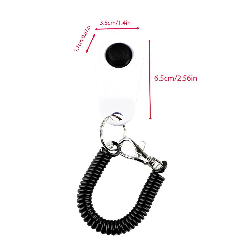 Finger Ring Shape Dog Training Ring Clicker Pet Sound Trainer Outdoor Puppy Guide