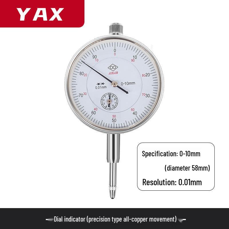 Small High-Precision Magnetic Base Dial Indicator Set 0-10