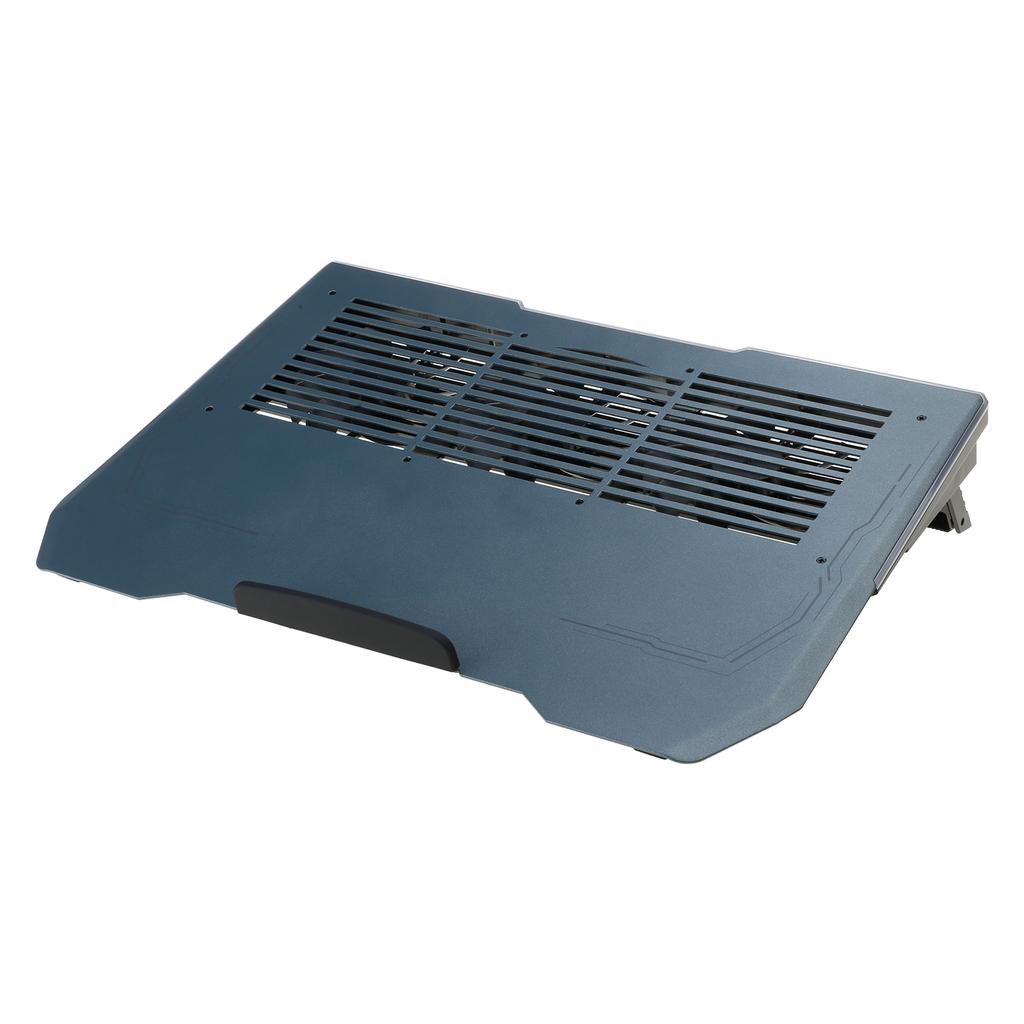 Алюминиевая охлаждающая подставка для ноутбука, светодиодные игровые кулеры для ноутбуков, тихие вентиляторы для ноутбуков, высокая подставка с портом USB/USB C