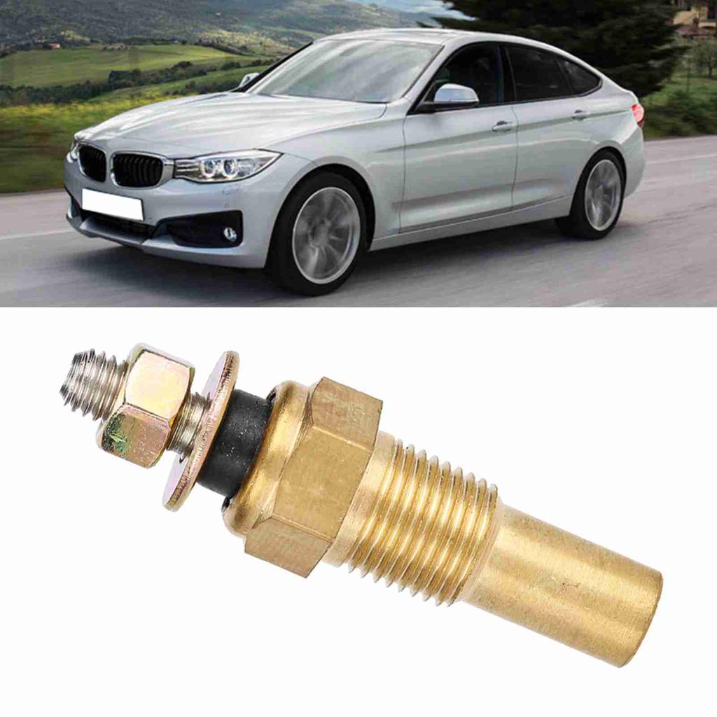Oil Temperature Sending Sensor Unit Water / Oil Temp Temperature 1/8 NPT Electrical Sender Transmitter Sending Unit Temp Sensor Coolant Temperature 4